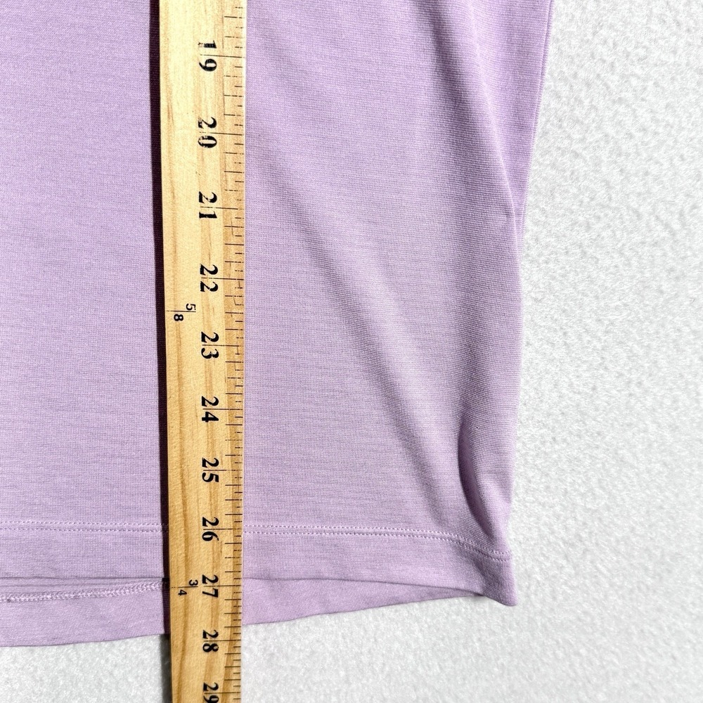 Lululemon Evolution Polo Shirt Men Medium Performance Modern Stretch Golf Purple - Picture 8 of 8